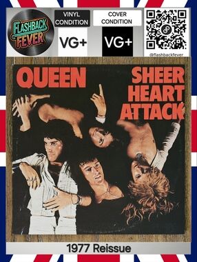 QUEEN•Sheer Heart Attack•1977 US (#7E-1026) CP Pressing